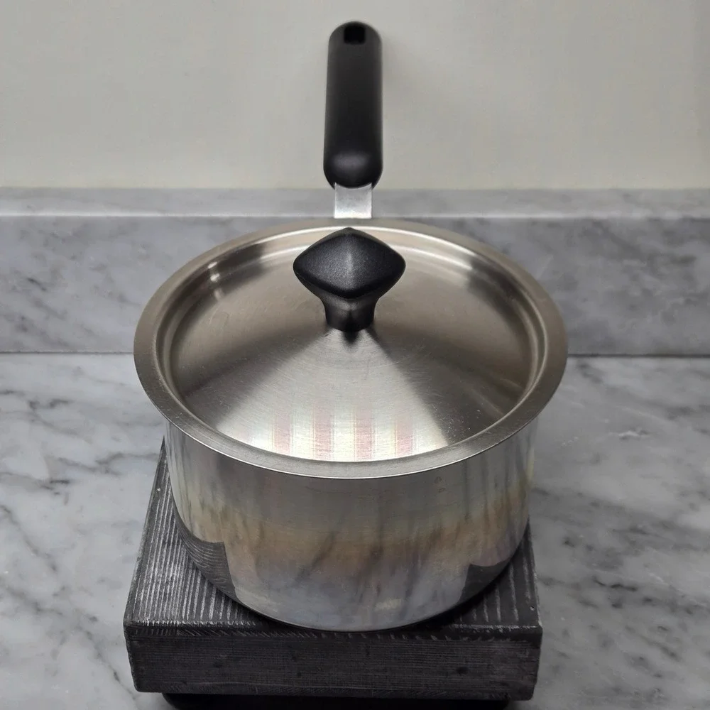 KitchenAid 2 Qt. Saucepan w/ Lid Copper Bottom 18/10 Stainless Steel Pot Quality